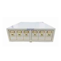 Large capacity pathology microscope slide storage cabinet