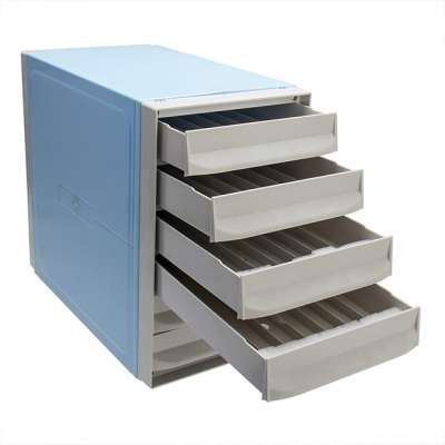 Histology Equipment Stackable ABS Tissue Block Cabinets Cassettes